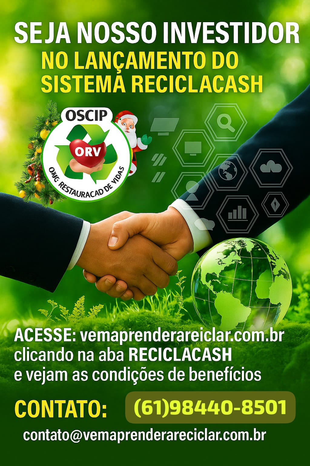 Seja nosso parceiro Resciclacash